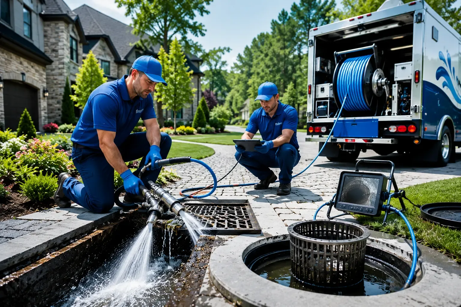 Local outdoor drain cleaning professionals in Owosso, MI
