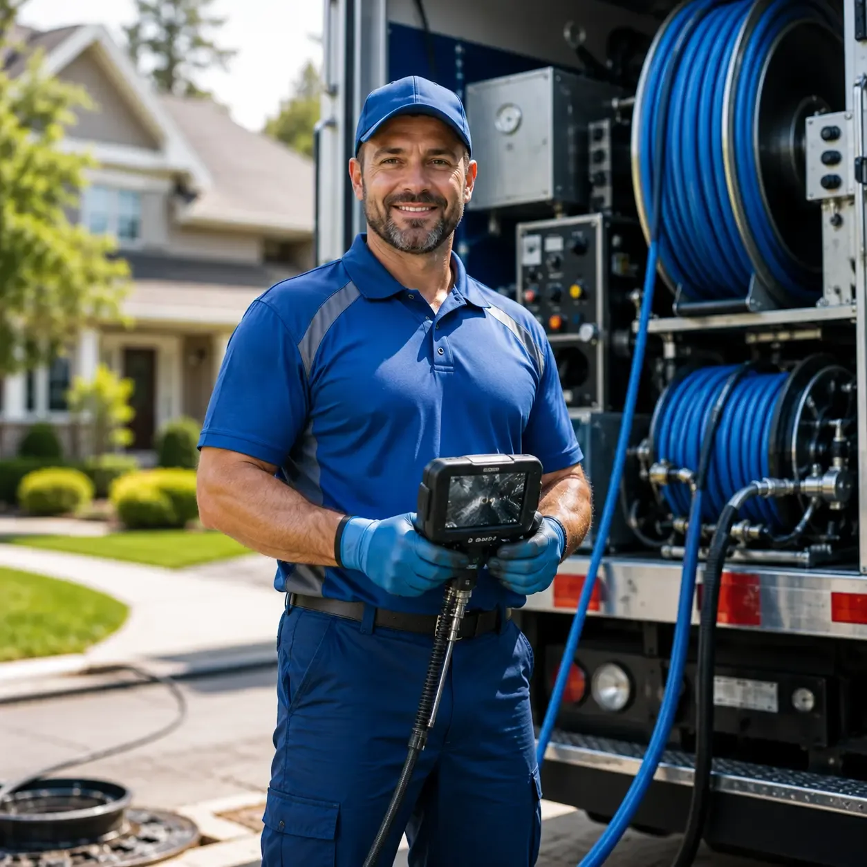 Local outdoor drain cleaning specialists in Owosso, MI